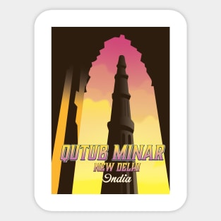 Qutub Minar New Delhi India Sticker